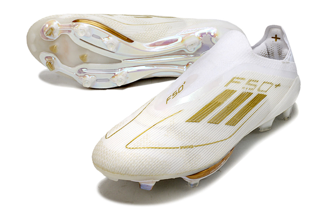 Botas de fútbol Adidas F50 plus Elite FG sin cordones