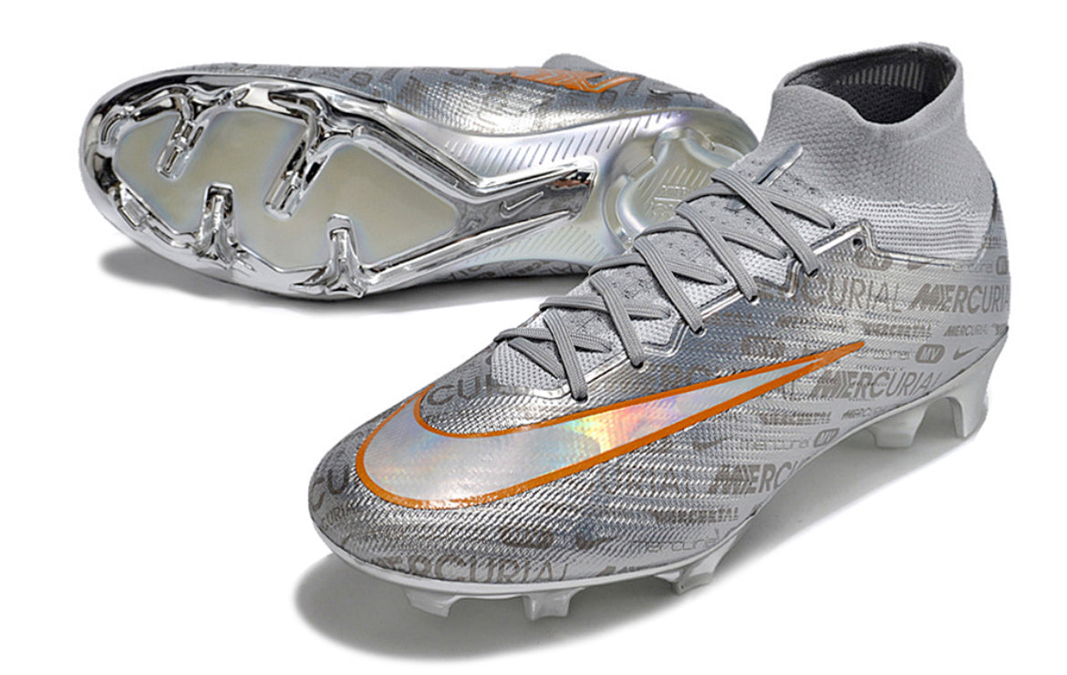 Nike Air Zoom Mercurial Superfly IX Elite FG Plateado Metalizado