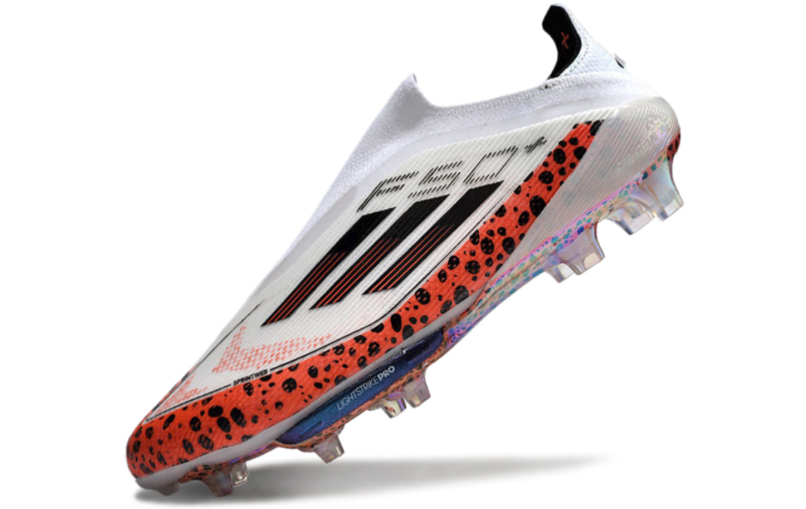 Botas de Adidas F50+ Elite FG Sin cordones “Leopardo”