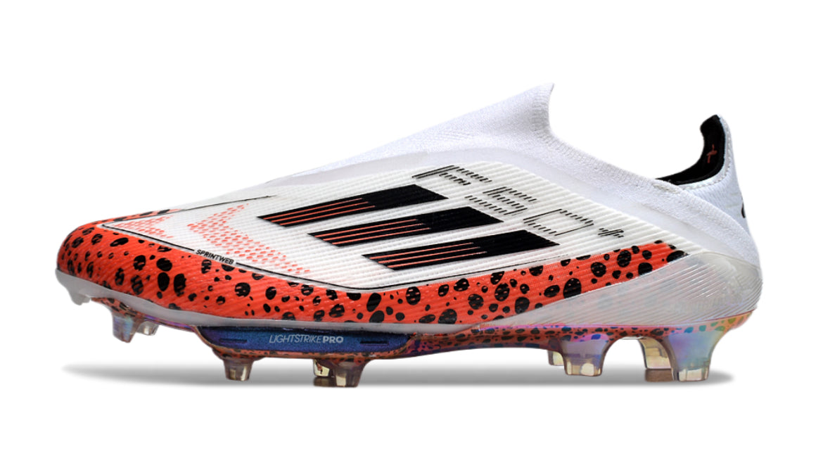 Botas de Adidas F50+ Elite FG Sin cordones “Leopardo”