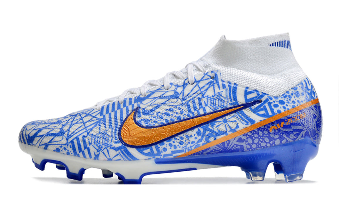 Nike Zoom Mercurial Superfly 9 Elite CR7 FG Azulejo