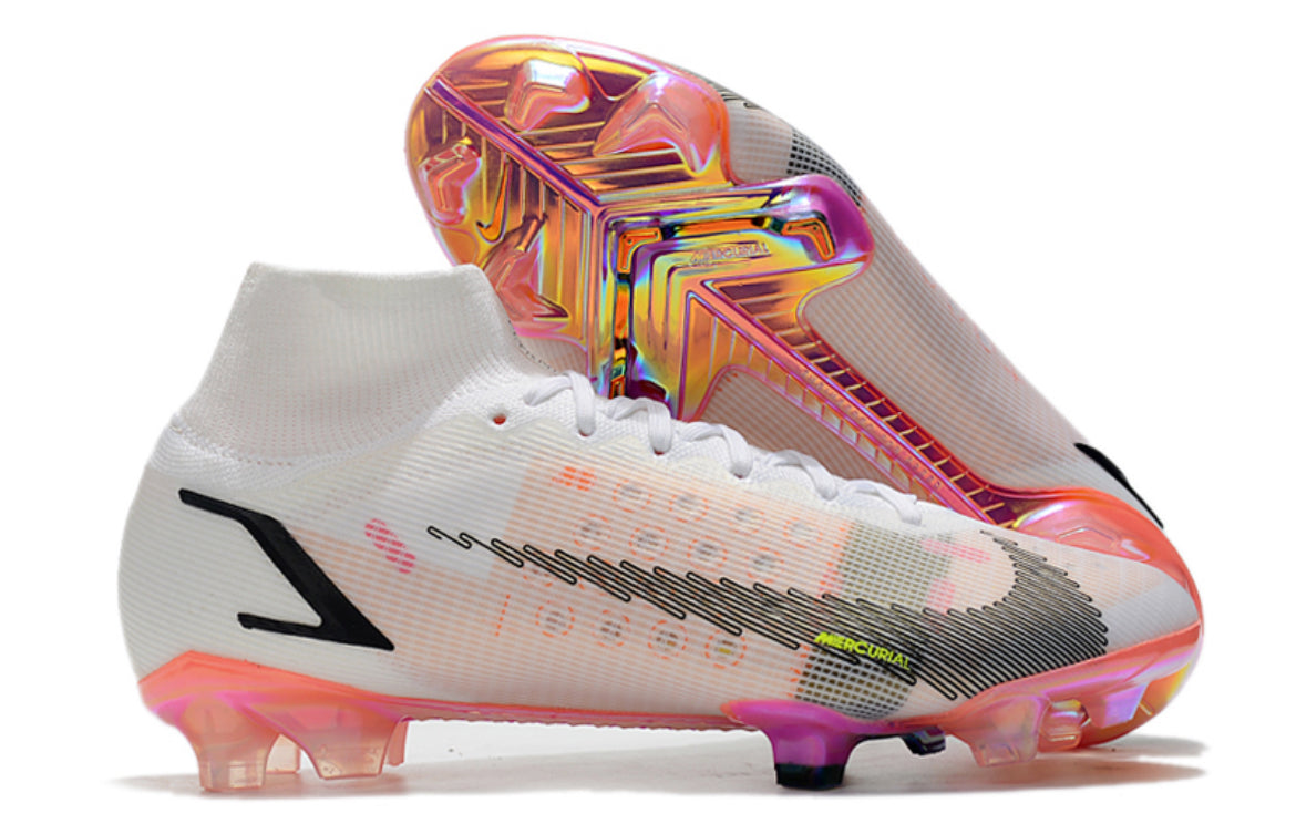 Nike Mercurial Superfly 8 FG blanco “Pink Explosion”