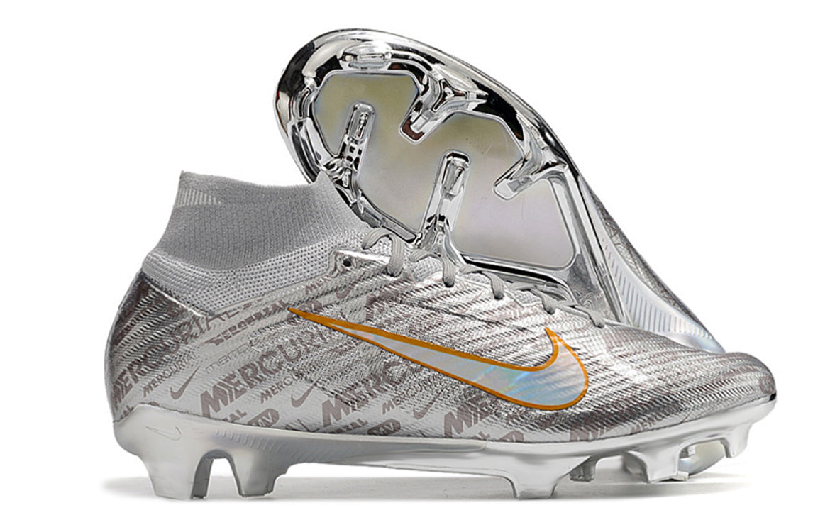 Nike Air Zoom Mercurial Superfly IX Elite FG Plateado Metalizado