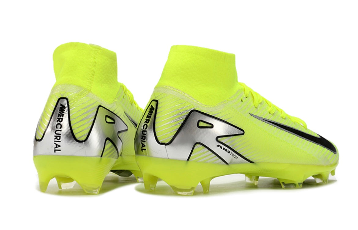 Botas de fútbol Nike Air Zoom Mercurial 10 Elite FG: Color lima
