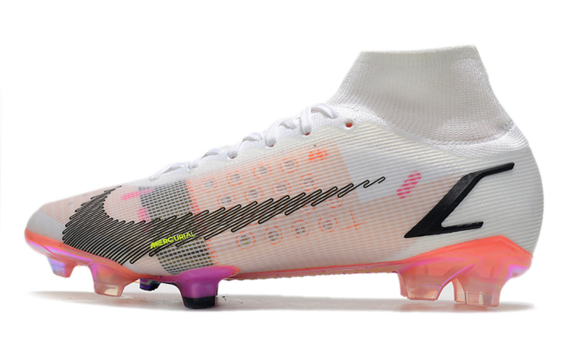 Nike Mercurial Superfly 8 FG blanco “Pink Explosion”