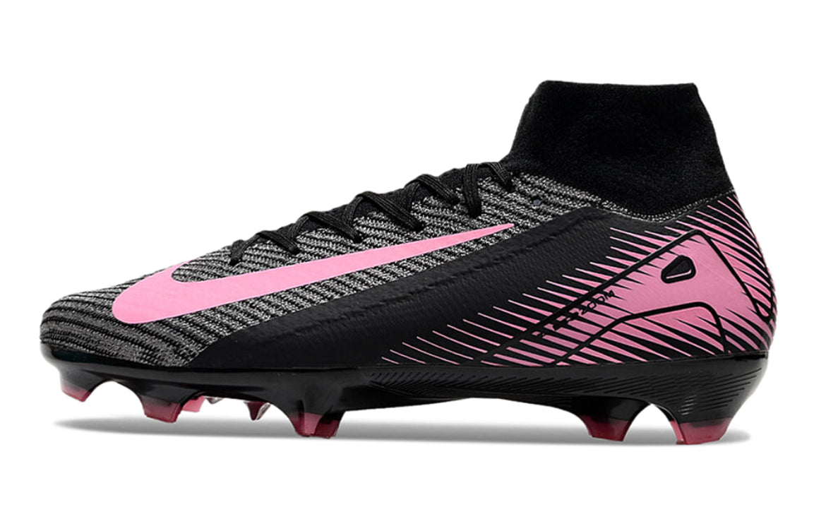 Nike Air Zoom Mercurial Superfly 10 Elite FG - Negro/Rosa
