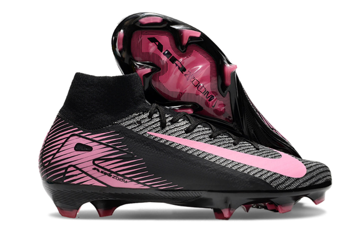 Nike Air Zoom Mercurial Superfly 10 Elite FG - Negro/Rosa