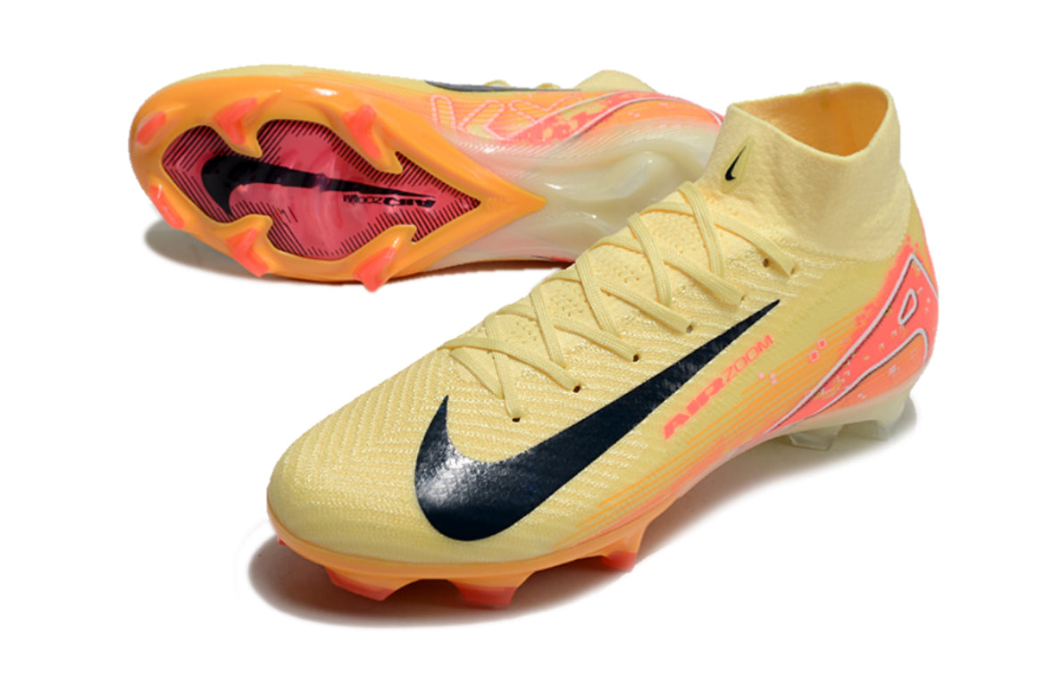 Nike Air Zoom Mercurial Superfly 10 Elite FG - En Amarillo/Negro/Rosa/Dorado