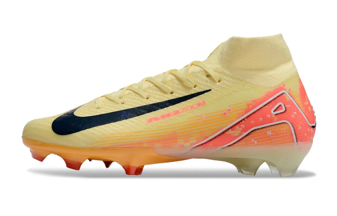 Nike Air Zoom Mercurial Superfly 10 Elite FG - En Amarillo/Negro/Rosa/Dorado