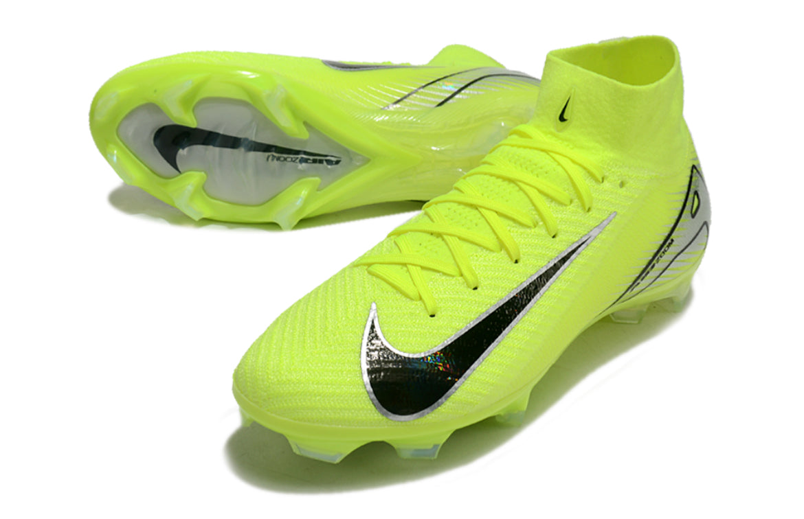 Botas de fútbol Nike Air Zoom Mercurial 10 Elite FG: Color lima