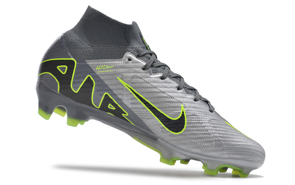 Nike Mercurial Superfly 9 Elite FG Silver/green