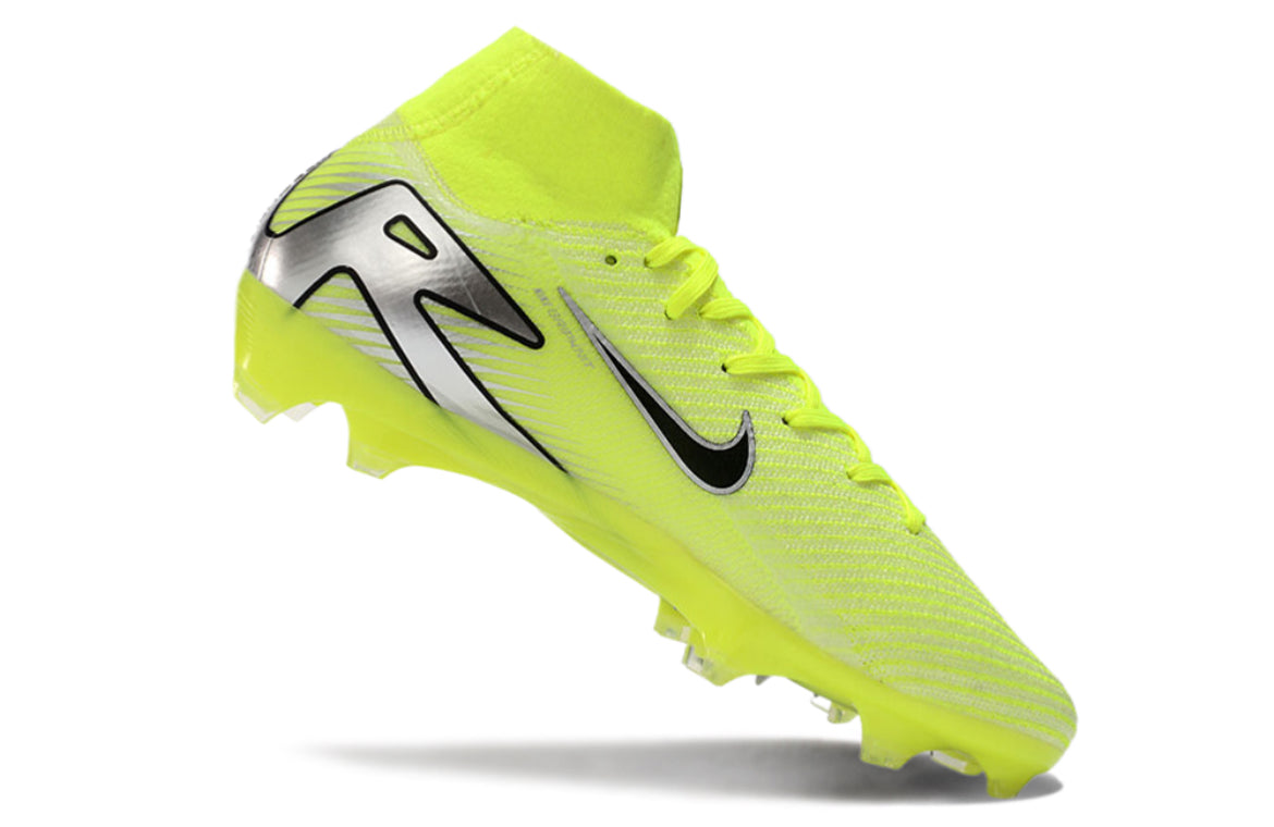 Botas de fútbol Nike Air Zoom Mercurial 10 Elite FG: Color lima