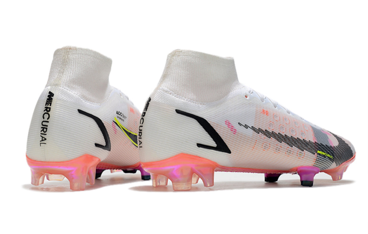 Nike Mercurial Superfly 8 FG blanco “Pink Explosion”