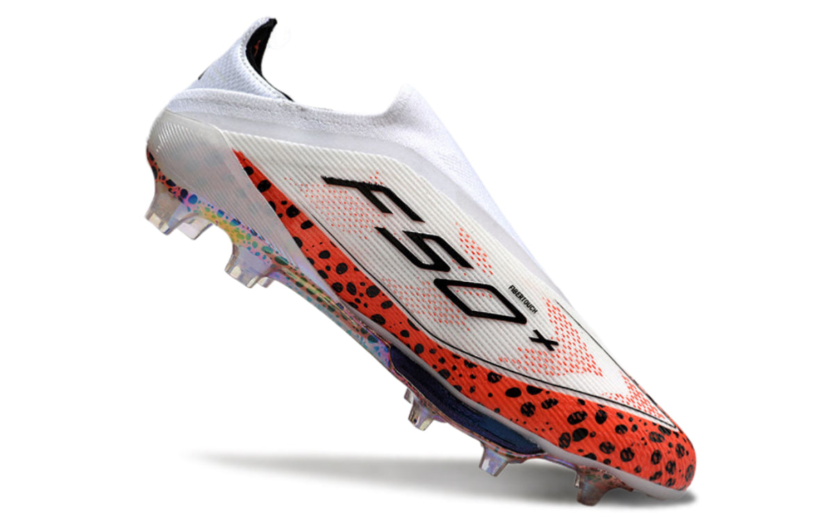 Botas de Adidas F50+ Elite FG Sin cordones “Leopardo”