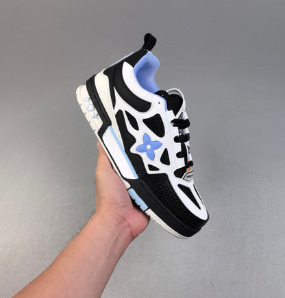 Louis Vuitton Skate White, Blue and black