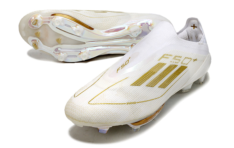 Botas de fútbol Adidas F50 plus Elite FG sin cordones