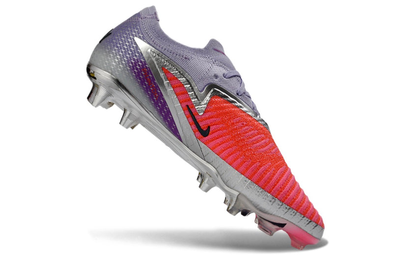 Nike Phantom 6 Elite FG Low Orange, silver and grey