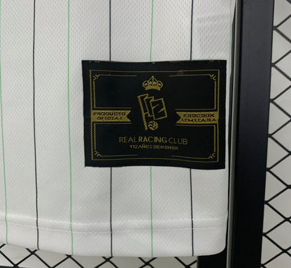 Football shirt of Racing Santander 25/26,  12 Anniversary