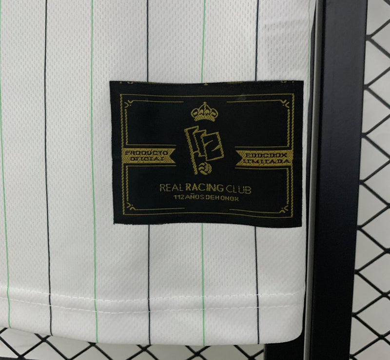 Football shirt of Racing Santander 25/26,  12 Anniversary