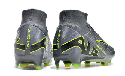 Nike Mercurial Superfly 9 Elite FG Silver/green