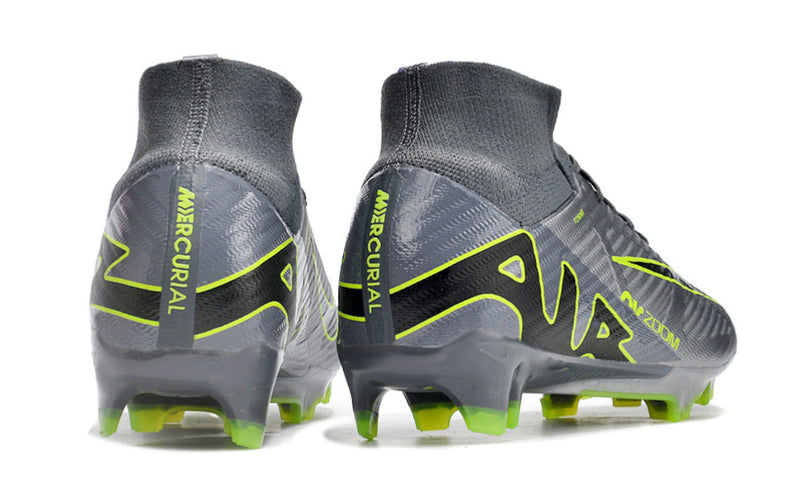 Nike Mercurial Superfly 9 Elite FG Silver/green