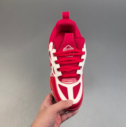Shoes Louis Vuitton Skate, Red and white
