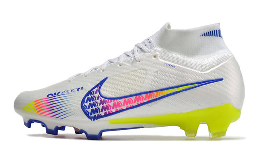 Nike Air Zoom Mercurial Superfly 9 FG (Blanco, Rosa y Rojo)