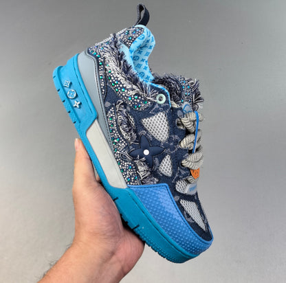 Louis Vuitton Skate Blue and grey
