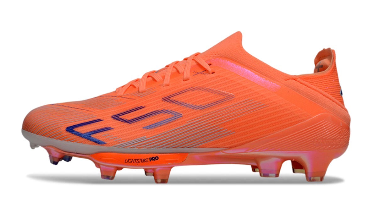 Adidas F50 Coral Blaze plus Laceless Elite FG