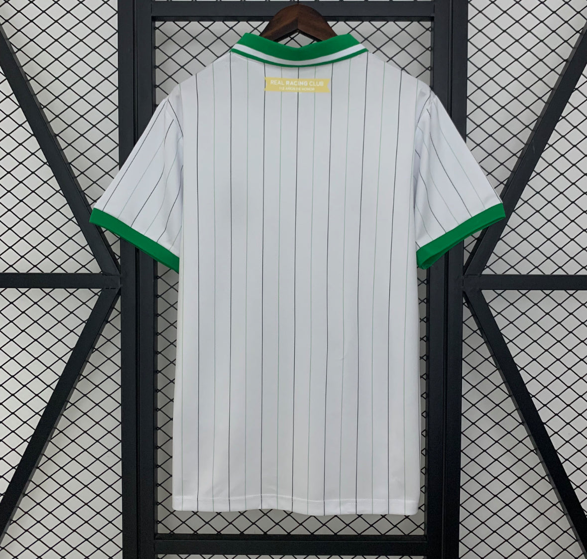 Football shirt of Racing Santander 25/26,  12 Anniversary