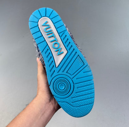 Louis Vuitton Skate Blue and grey