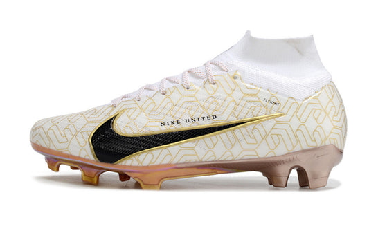 Botas de fútbol Nike Mercurial Air Zoom Superfly 9 “White Black Gold”