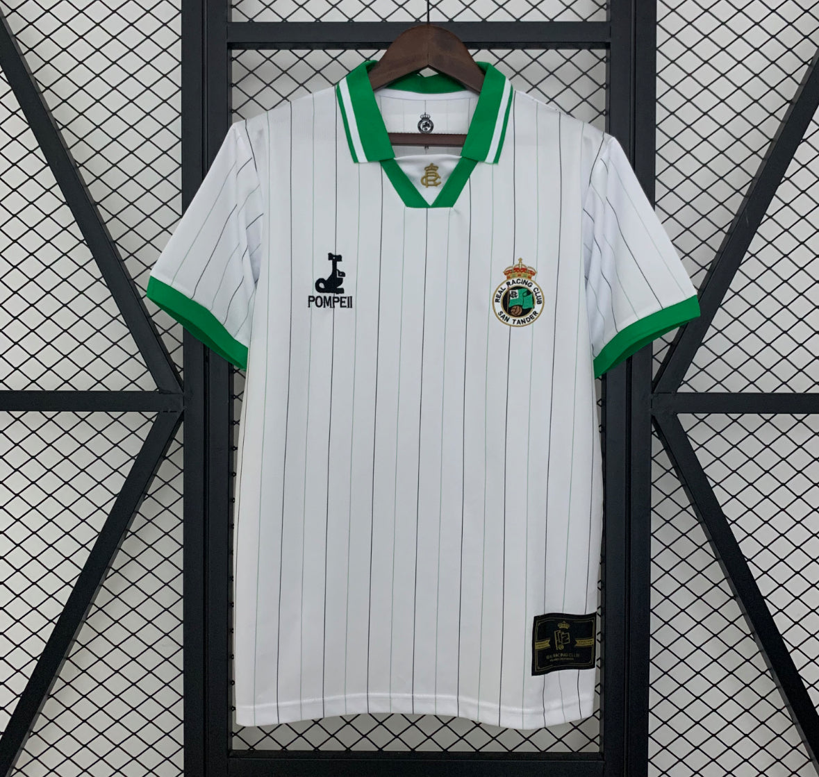 Football shirt of Racing Santander 25/26,  12 Anniversary