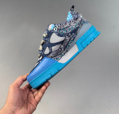 Louis Vuitton Skate Blue and grey