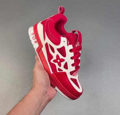 Shoes Louis Vuitton Skate, Red and white