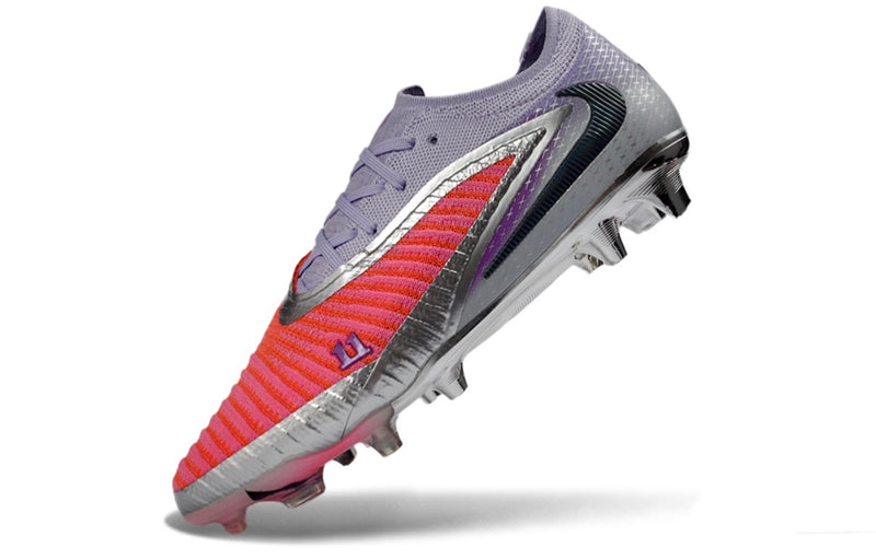 Nike Phantom 6 Elite FG Low Orange, silver and grey